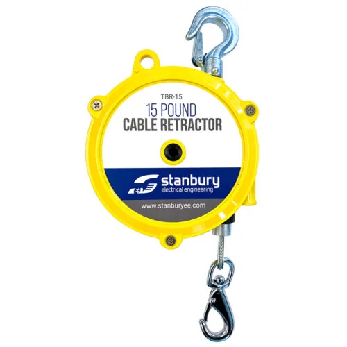 Yellow Stanbury cable retractor